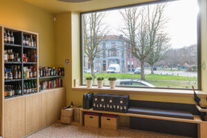 Rénovation Construction Magasin Vive le Vin Kartell Plus Liège