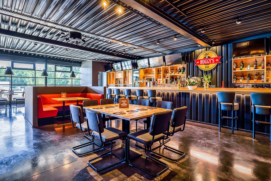 Travaux Rénovation restaurant Huggy's Bar Nandrin Kartell Plus